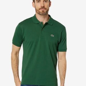 Lacoste Men's Green Polo Shirt